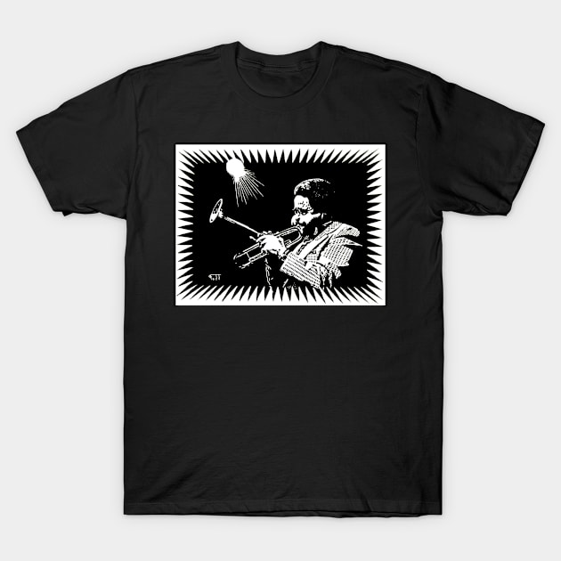 Dizzy Gillespie T-Shirt by Zippy's House of Mystery